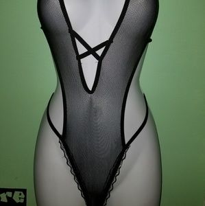 BRare tie up one piece lingerie